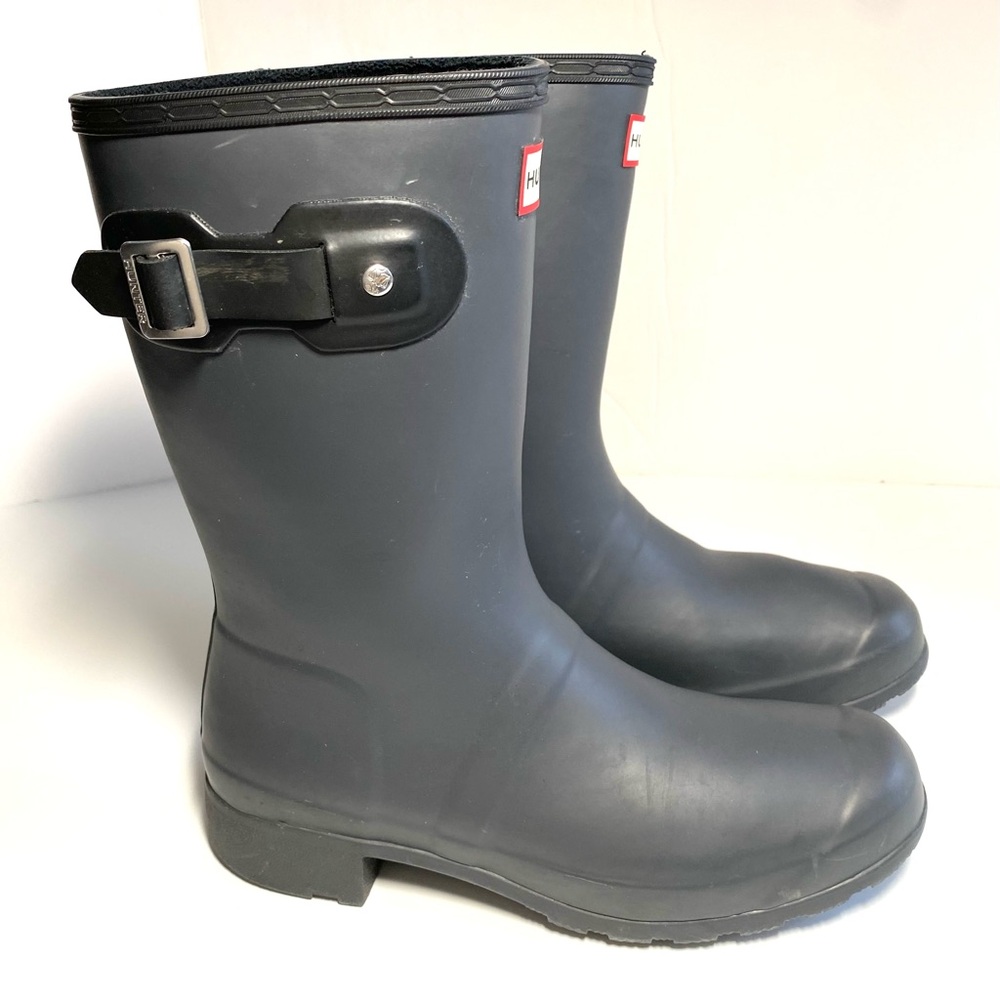 Hunter Original Tour Short Rainboot Size 8